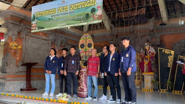 cover Pembukaan Desa Dampingan BEM PM Universitas Udayana 2024