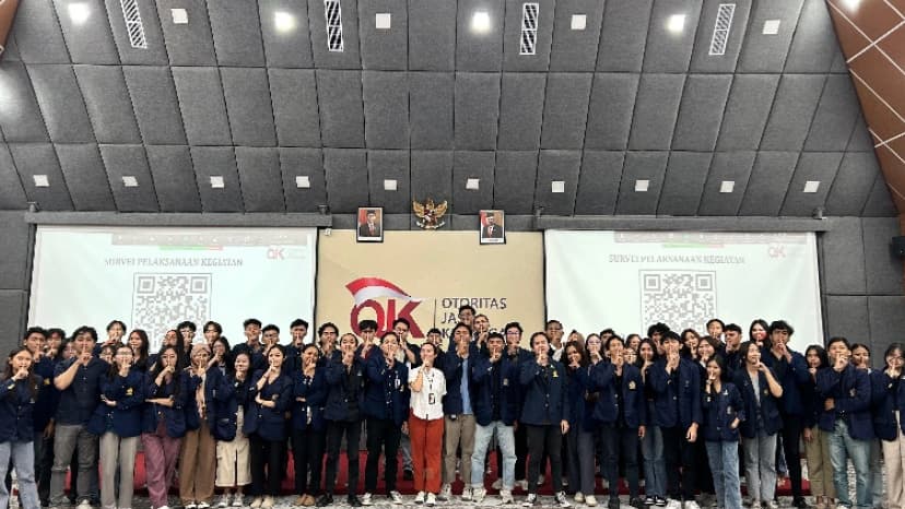 cover Company Visit - BEM Udayana X OJK